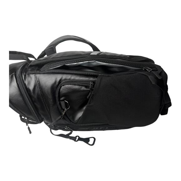 NCAA Purdue BACKPACK COOLER Large 26 Can Boilermakers Padded 20” Black Lunch Box - Picture 13 of 16